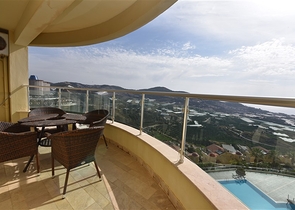 استمتع بخدمات الفندق 5 نجوم - شقة 3 غرف نوم وصالة -اطلالة بحر - في كارجي جاك / الانيا 