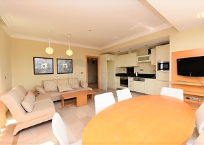 استمتع بخدمات الفندق 5 نجوم - شقة 3 غرف نوم وصالة -اطلالة بحر - في كارجي جاك / الانيا 