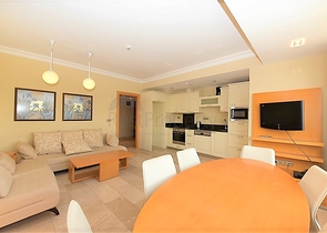 استمتع بخدمات الفندق 5 نجوم - شقة 3 غرف نوم وصالة -اطلالة بحر - في كارجي جاك / الانيا 