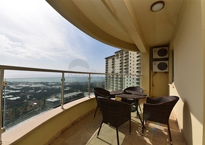 استمتع بخدمات الفندق 5 نجوم - شقة 3 غرف نوم وصالة -اطلالة بحر - في كارجي جاك / الانيا 