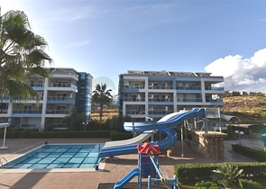 دوبلكس عائلية واسعة - ضمن مجمع فاخر قريب من البحر والخدمات -في كاستل / الانيا 