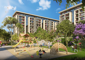 شقق بالاقساط في اسطنبول - قيد الانشاء -تصاميم ومساحات مختلفة - في اسنيورت / اسطنبول 