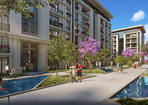 شقق بالاقساط في اسطنبول - قيد الانشاء -تصاميم ومساحات مختلفة - في اسنيورت / اسطنبول 