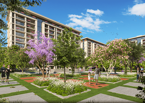 شقق بالاقساط في اسطنبول - قيد الانشاء -تصاميم ومساحات مختلفة - في اسنيورت / اسطنبول 