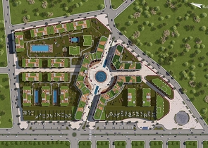 شقق بأسعار اقتصادية - ضمن مجمع سكني في اسطنبول الاوربية / منطقة اسنيورت 