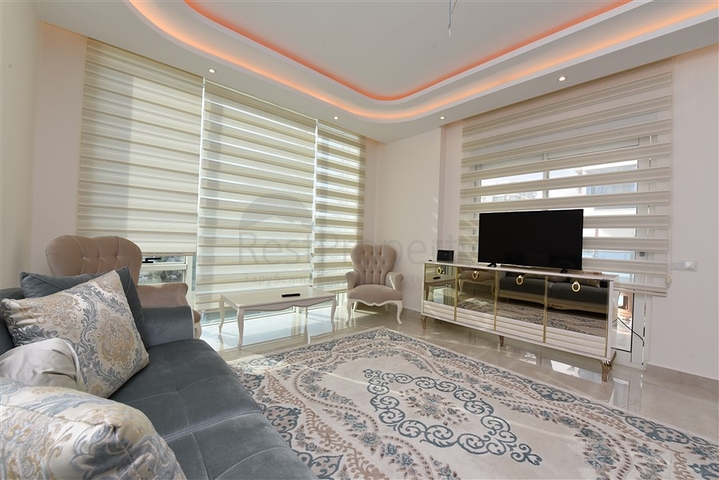 مجمع بخدمات 5 نجوم - شقة 2 غرفة وصالة - اطلالة مسبح- في مهموتلار/ الانيا 