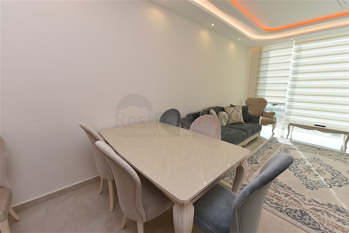 مجمع بخدمات 5 نجوم - شقة 2 غرفة وصالة - اطلالة مسبح- في مهموتلار/ الانيا 