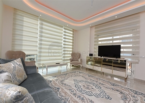 مجمع بخدمات 5 نجوم - شقة 2 غرفة وصالة - اطلالة مسبح- في مهموتلار/ الانيا 