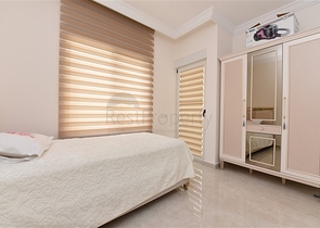 مجمع بخدمات 5 نجوم - شقة 2 غرفة وصالة - اطلالة مسبح- في مهموتلار/ الانيا 