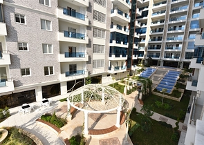 مجمع بخدمات 5 نجوم - شقة 2 غرفة وصالة - اطلالة مسبح- في مهموتلار/ الانيا 