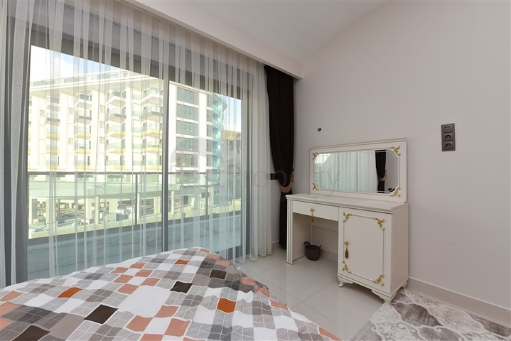 اطلالة بحر - شقة 3 غرف وصالة - مفروشة - مجمع حديث - في كارجي جاك / الانيا 