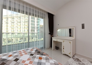 اطلالة بحر - شقة 3 غرف وصالة - مفروشة - مجمع حديث - في كارجي جاك / الانيا 