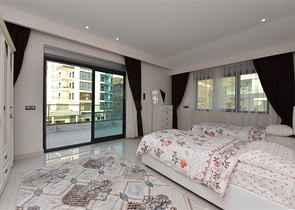 اطلالة بحر - شقة 3 غرف وصالة - مفروشة - مجمع حديث - في كارجي جاك / الانيا 