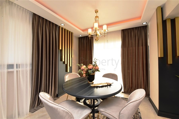 اطلالة بحر - فيلا حديثة - 4 غرفة وصالة - مسبح منفصل - في مهموتلار / الانيا 