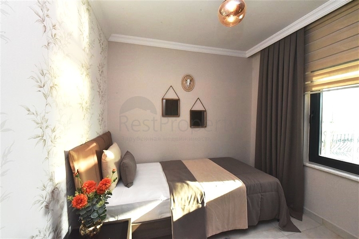 اطلالة بحر - فيلا حديثة - 4 غرفة وصالة - مسبح منفصل - في مهموتلار / الانيا 