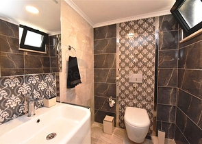 اطلالة بحر - فيلا حديثة - 4 غرفة وصالة - مسبح منفصل - في مهموتلار / الانيا 