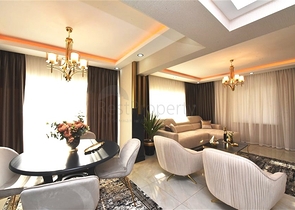 اطلالة بحر - فيلا حديثة - 4 غرفة وصالة - مسبح منفصل - في مهموتلار / الانيا 