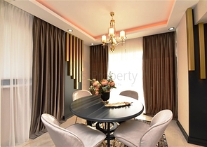 اطلالة بحر - فيلا حديثة - 4 غرفة وصالة - مسبح منفصل - في مهموتلار / الانيا 