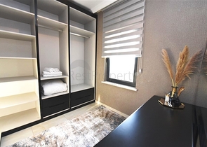 اطلالة بحر - فيلا حديثة - 4 غرفة وصالة - مسبح منفصل - في مهموتلار / الانيا 