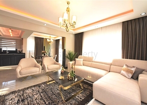 اطلالة بحر - فيلا حديثة - 4 غرفة وصالة - مسبح منفصل - في مهموتلار / الانيا 