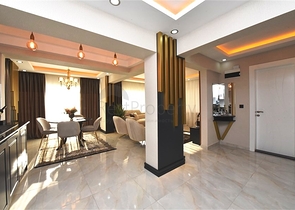 اطلالة بحر - فيلا حديثة - 4 غرفة وصالة - مسبح منفصل - في مهموتلار / الانيا 