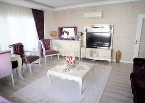 شقة مفروشة - 3 غرف وصالة - مطبخ منفصل -قريبة من المول - في جيكجلي / الانيا 