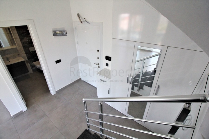 ضمن مجمع حديث يضم كافة الخدمات - دوبلكس 2 غرفة وصالة - في مهموتلار / الانيا 