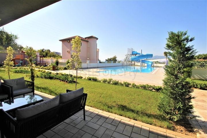 ضمن مجمع حديث يضم كافة الخدمات - دوبلكس 2 غرفة وصالة - في مهموتلار / الانيا 