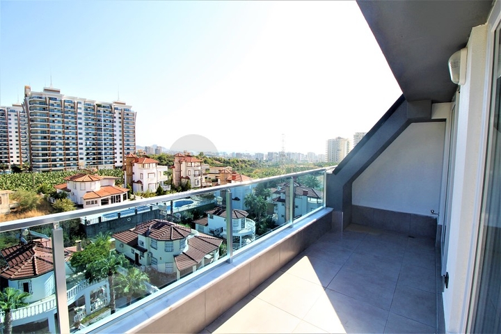 ضمن مجمع حديث يضم كافة الخدمات - دوبلكس 2 غرفة وصالة - في مهموتلار / الانيا 