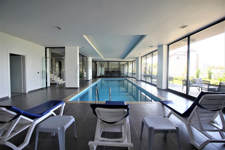 ضمن مجمع حديث يضم كافة الخدمات - دوبلكس 2 غرفة وصالة - في مهموتلار / الانيا 