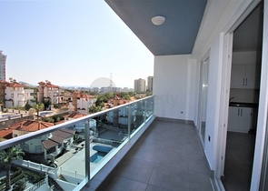 ضمن مجمع حديث يضم كافة الخدمات - دوبلكس 2 غرفة وصالة - في مهموتلار / الانيا 