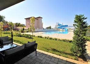 ضمن مجمع حديث يضم كافة الخدمات - دوبلكس 2 غرفة وصالة - في مهموتلار / الانيا 