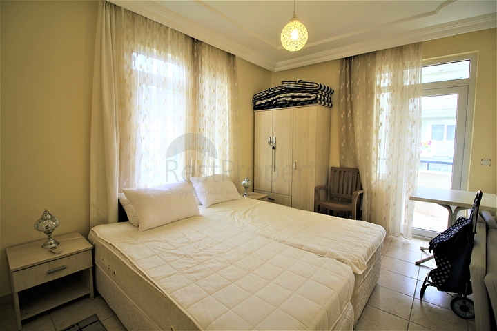 في مركز المدينة -شقق غرفتين وصالة مفروشة - في الانيا 