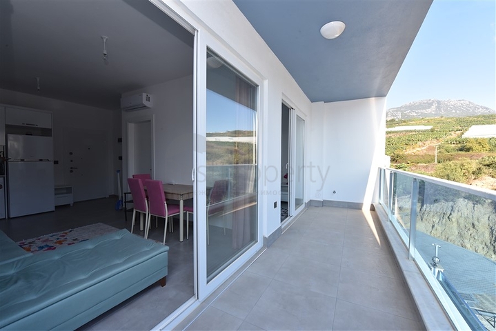 مناسبة للعطلات - شقة غرفة وصالة ضمن مجمع حديث - في مهموتلار / الانيا 