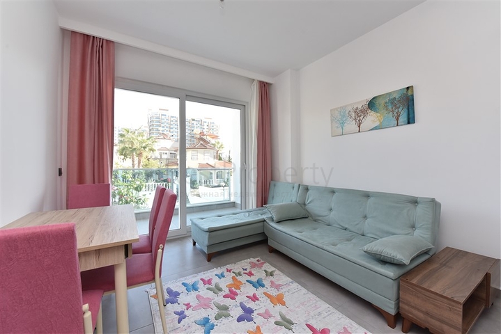 مناسبة للعطلات - شقة غرفة وصالة ضمن مجمع حديث - في مهموتلار / الانيا 