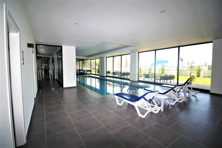 مناسبة للعطلات - شقة غرفة وصالة ضمن مجمع حديث - في مهموتلار / الانيا 