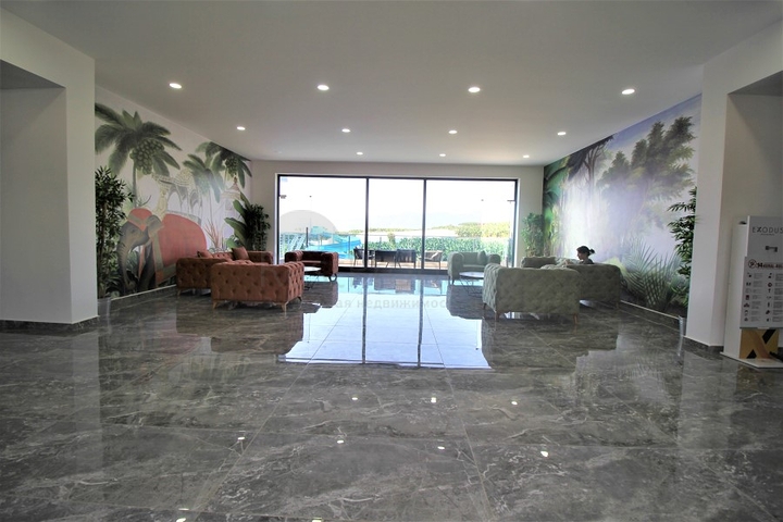 مناسبة للعطلات - شقة غرفة وصالة ضمن مجمع حديث - في مهموتلار / الانيا 