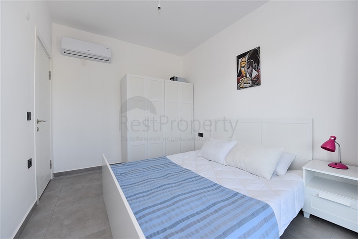 مناسبة للعطلات - شقة غرفة وصالة ضمن مجمع حديث - في مهموتلار / الانيا 