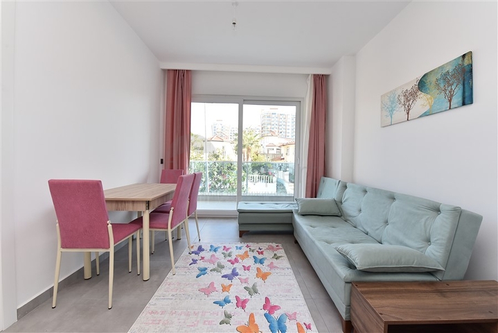 مناسبة للعطلات - شقة غرفة وصالة ضمن مجمع حديث - في مهموتلار / الانيا 