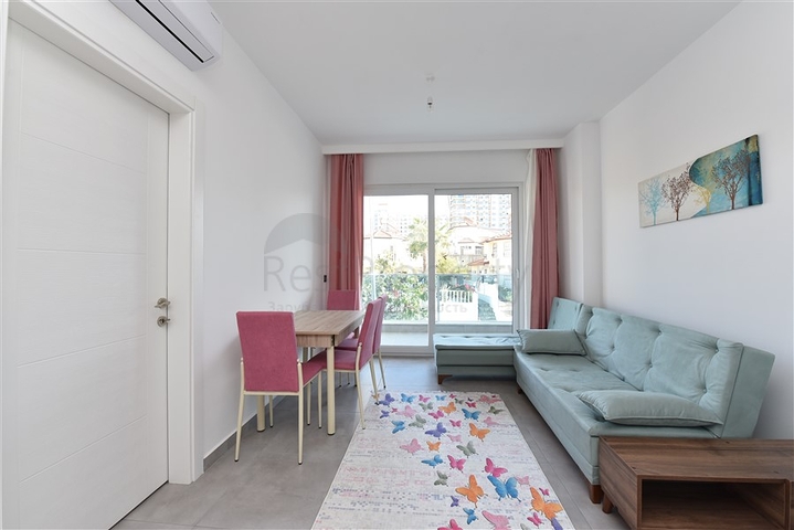 مناسبة للعطلات - شقة غرفة وصالة ضمن مجمع حديث - في مهموتلار / الانيا 