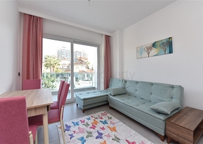 مناسبة للعطلات - شقة غرفة وصالة ضمن مجمع حديث - في مهموتلار / الانيا 