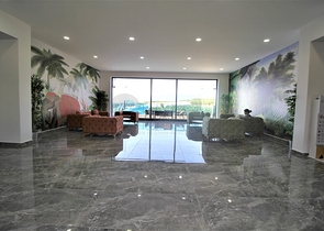 مناسبة للعطلات - شقة غرفة وصالة ضمن مجمع حديث - في مهموتلار / الانيا 