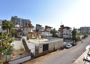 مناسبة للعطلات - شقة غرفة وصالة ضمن مجمع حديث - في مهموتلار / الانيا 