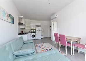 مناسبة للعطلات - شقة غرفة وصالة ضمن مجمع حديث - في مهموتلار / الانيا 