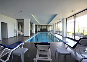 مناسبة للعطلات - شقة غرفة وصالة ضمن مجمع حديث - في مهموتلار / الانيا 