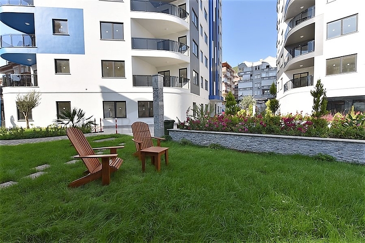 شقة مفروشة 1 + 1 في وسط ألانيا 