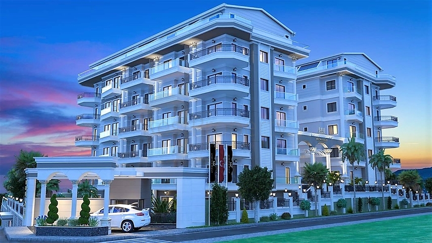 اطلالة بحرية - مجمع فاخر - قيد الانشاء - في كارجي جاك / الانيا 