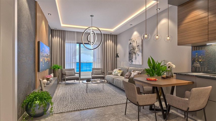 اطلالة بحرية - مجمع فاخر - قيد الانشاء - في كارجي جاك / الانيا 