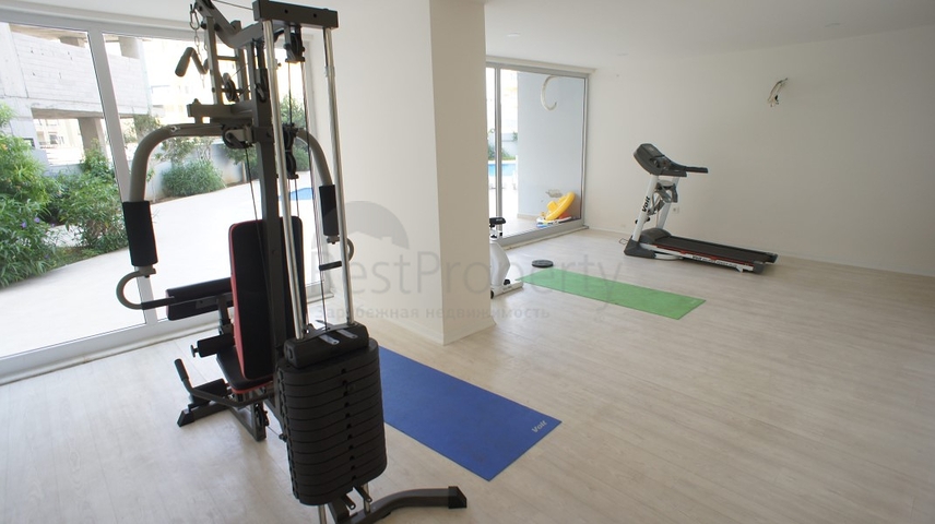 مساحة واسعة -شقة غرفة وصالة مفروشة - ضمن مجمع قريب من البحر والخدمات - في مهموتلار / الانيا 