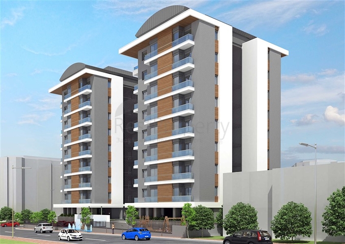 فرصة استثمارية - مجمع عائلي قيد الانشاء - في مركز الانيا